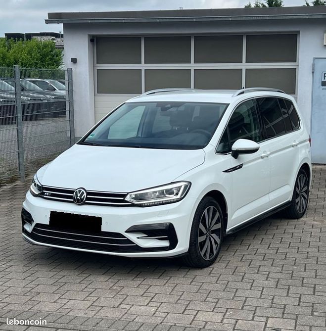 Volkswagen Touran 1.5 TSI-DSG 150CH R Line 7 PLACES-GPS-LE Blanc de 2024