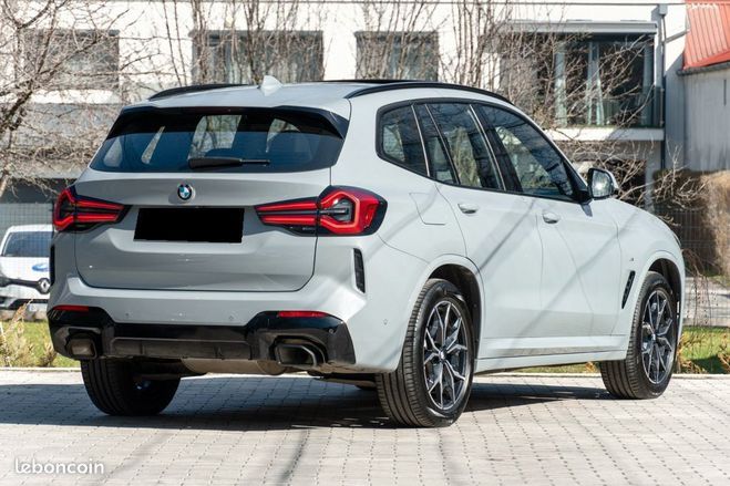 BMW X3 20d M SPORT XDrive190CH GPS-LED-VIRTUAL  Gris de 2023