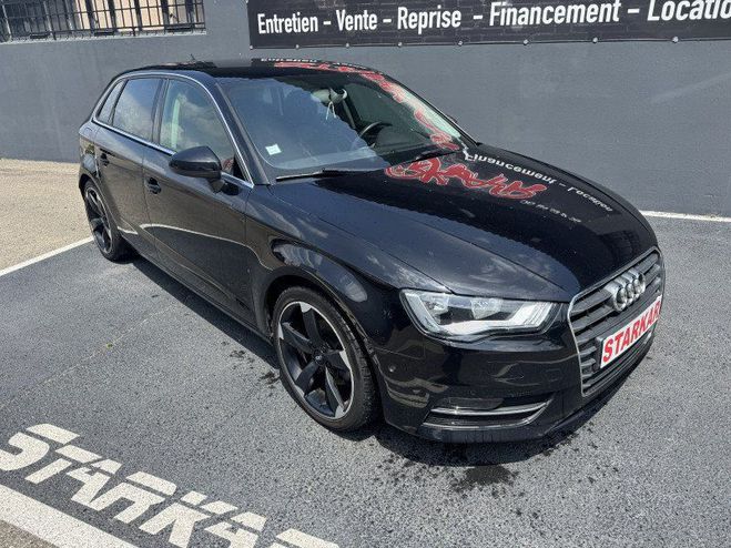Audi A3 Sportback 2.0 TDI 150CH FAP AMBITION LUX Noir de 2014