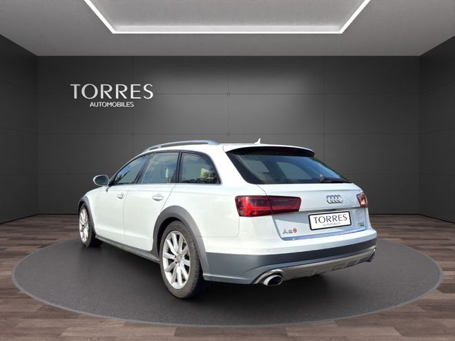 Audi A6 Allroad 3.0 V6 TDI 272 ch AVUS Quattro S Tronic Blanche de 2015