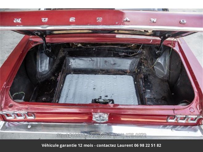 Ford Mustang 289 v8 1968 tout compris Rouge de 1968