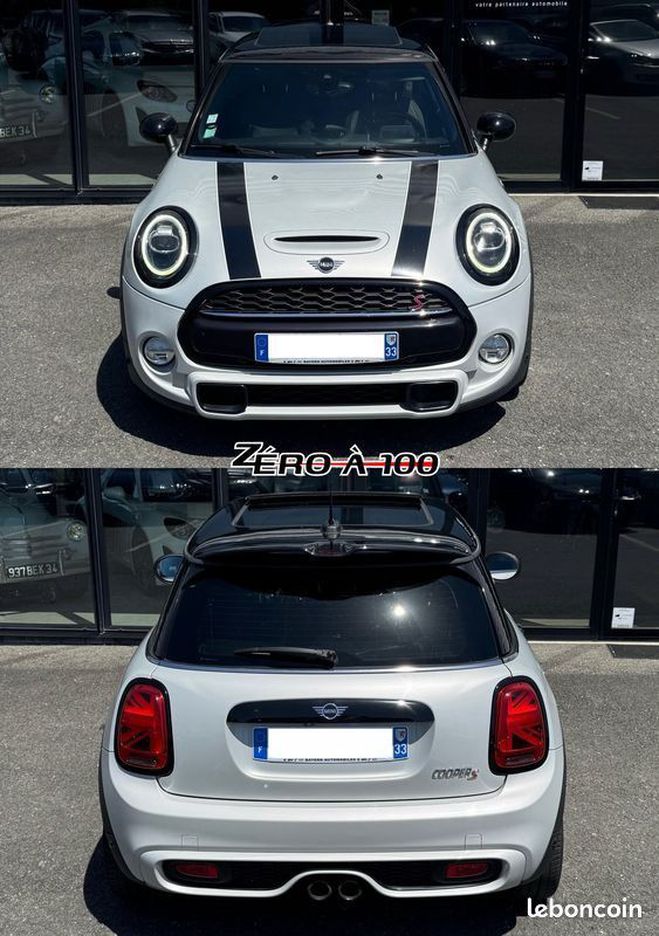 Mini One Cooper S F56 Finition Chili II 3 Portes  Gris de 2018