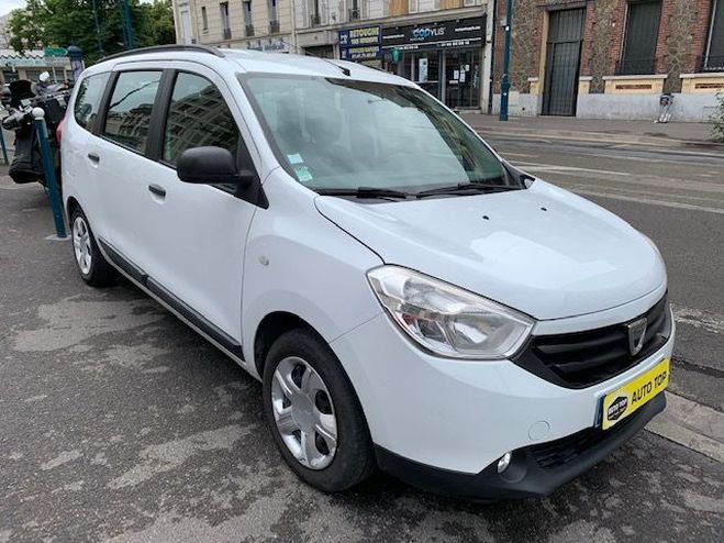 Dacia Lodgy 1.6 SCE 100CH SILVER LINE EURO6 7 PLACES BLANC de 2016