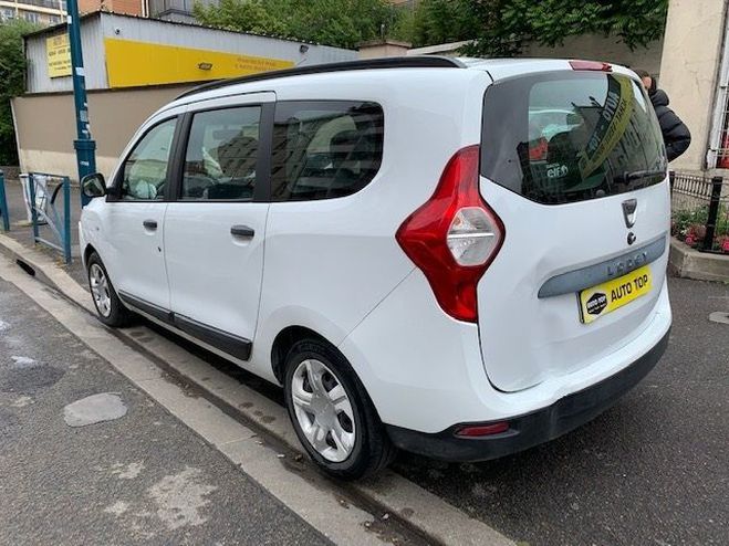 Dacia Lodgy 1.6 SCE 100CH SILVER LINE EURO6 7 PLACES BLANC de 2016