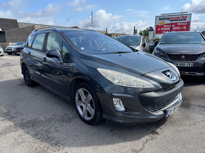 Peugeot 308 SW 1.6 HDI 110 PREMIUM FAIBLE KM Gris fonc de 2008