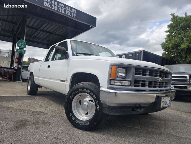 Chevrolet Silverado 4x4 Cheyenne K1500 5.0 V8 6 places Blanc de 1994