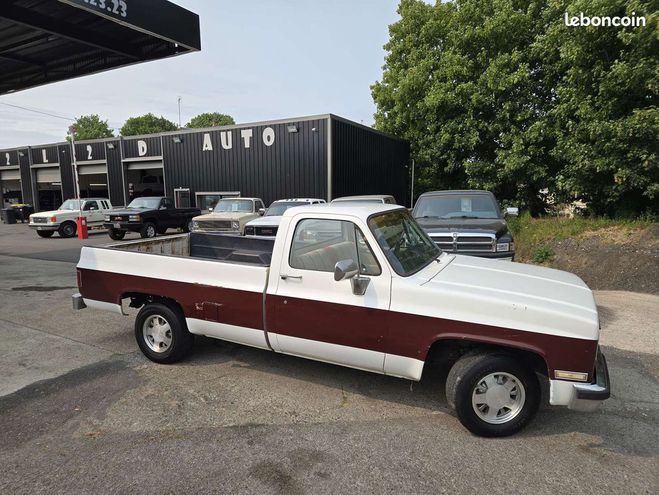 Chevrolet Silverado C10 5.0 V8 305ci Blanc de 1984