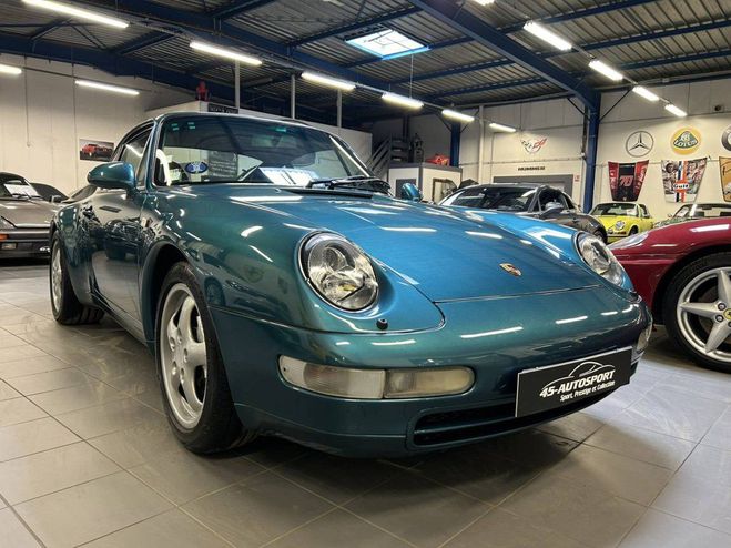 Porsche 911 II (993) 285ch Carrera 4 BV6 VERT FONCE de 1996