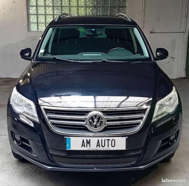 Volkswagen Tiguan 2L TDI Noir de 2008