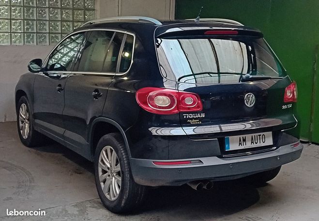 Volkswagen Tiguan 2L TDI Noir de 2008