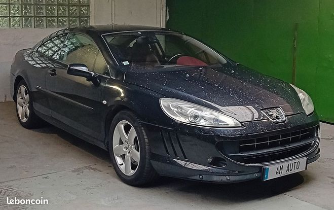 Peugeot 407 coup 2,7L HDI V6 Noir de 2006
