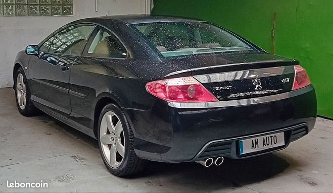 Peugeot 407 coup 2,7L HDI V6 Noir de 2006