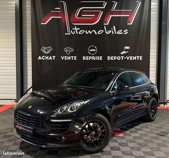 Porsche Macan S 3.0 V6 258cv PDK Noir de 2016
