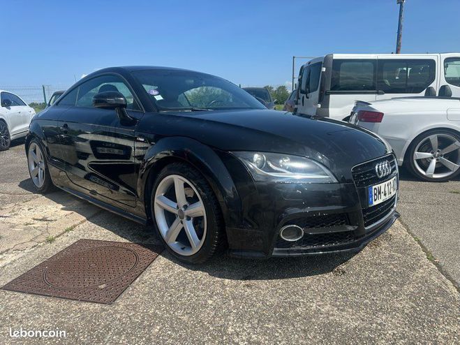 Audi TT SLINE TFSI 211 cv superbe tat garantie  Noir de 2011