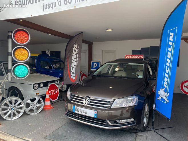 Volkswagen Passat VII 2.0 TDI 140 Carat Edition DSG6 4 Por Marron de 2012