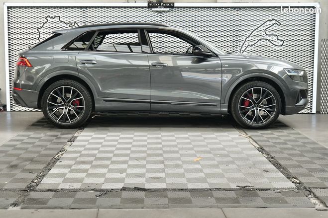 Audi Q8 50 tdi 286ch quattro s line virtual cock Gris de 2019