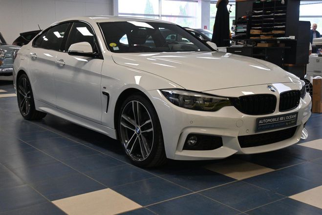 BMW Serie 4 Gran Coupe F36 LCI 420d 190 ch BVA8 M Sp Blanc de 2017