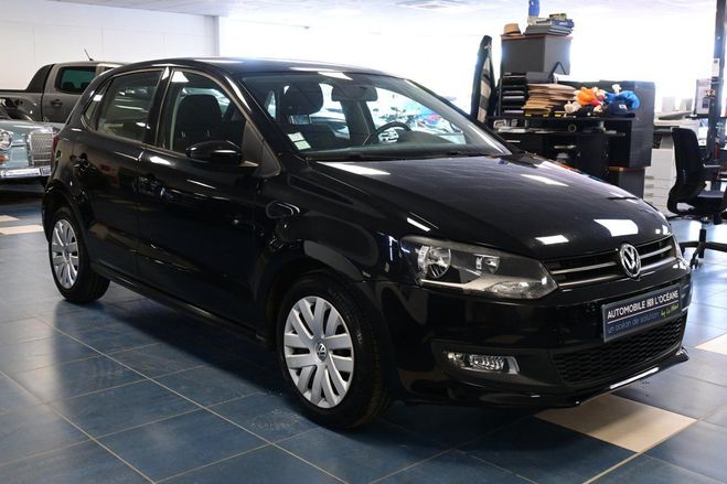 Volkswagen Polo 1.6 TDI 90 CR FAP Confortline Noir de 2011