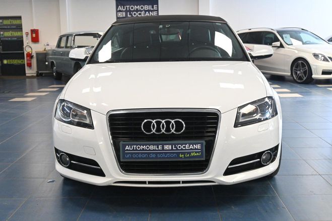 Audi A3 CABRIOLET 2.0 TDI 140 DPF S Line Blanc de 2012
