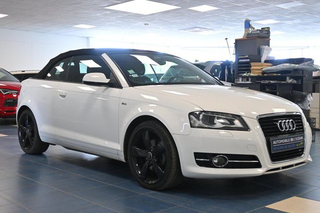 Audi A3 CABRIOLET 2.0 TDI 140 DPF S Line Blanc de 2012