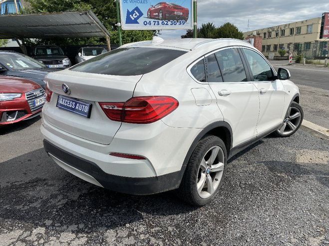 BMW X4 xDrive20d 190ch Lounge Plus A Blanc de 2015