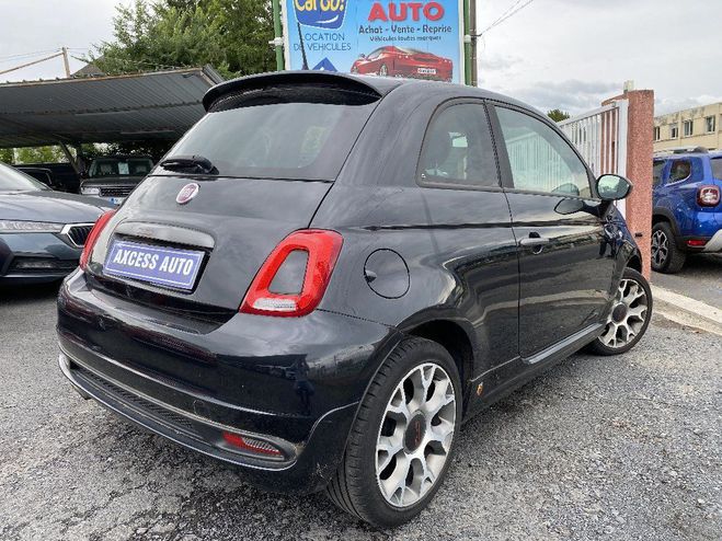 Fiat 500 MY17 1.2 69 ch S Noir de 2017