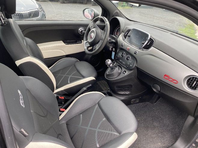 Fiat 500 MY17 1.2 69 ch S Noir de 2017