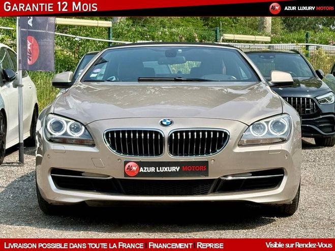 BMW Serie 6 (F12) CABRIOLET 640i 320 CV BVA8 BEIGE de 2011