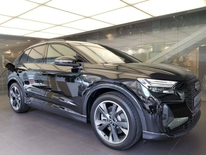 Audi Q4 E-Tron 45 285 ch 82 kWh S line Noir de 2024