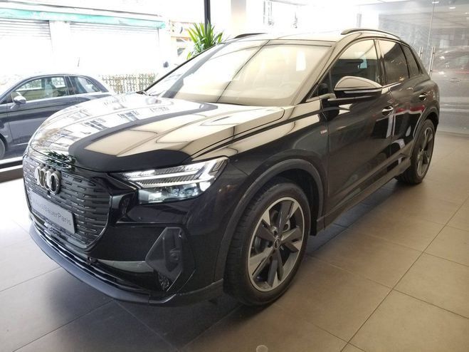 Audi Q4 E-Tron 45 285 ch 82 kWh S line Noir de 2024