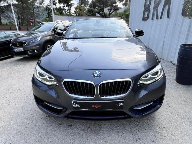 BMW Serie 2 218i Cabriolet F23 Sport PHASE 1 GRIS FONCE de 2016