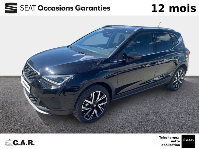 Seat Arona 1.0 TSI 110 ch Start/Stop DSG7 FR Noir Minuit de 2024