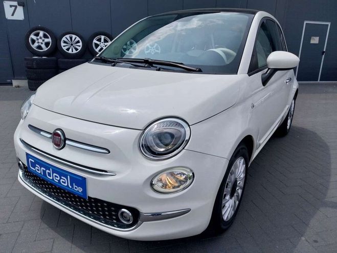 Fiat 500 1.2i Lounge -AIRCO-TOIT.PANO-BLUETOOTH-G Blanc de 