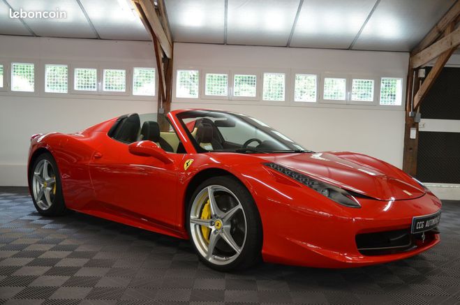 Ferrari 458 spider Rouge de 2012