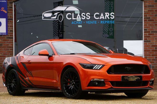 Ford Mustang 2.3 EcoBoost 317 CV NAVI BI-XENON CARPLA Orange Mtallis de 
