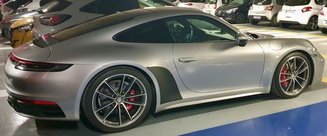 Porsche 911 CARRERA COUPE 992 4S 3.0i 450 PDK Gris-argent de 2019