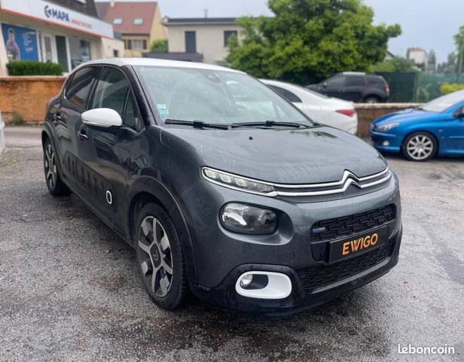 Citroen C3 1.2 PURETECH 110 CH EAT6 SHINE Gris de 2017