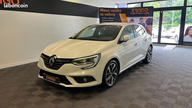 Renault Megane 1.2 TCE 130 ENERGY INTENS EDC BVA Blanc de 2016