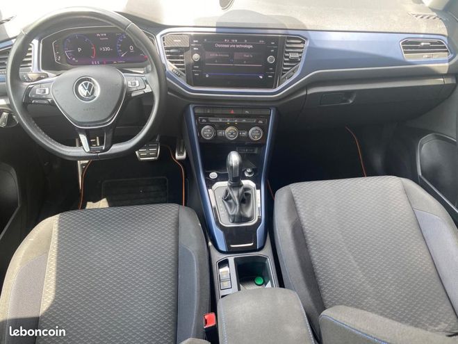 Volkswagen T Roc 2.0 TDI 150 UNITED DSG BVA Bleu de 2020