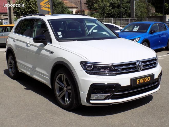 Volkswagen Tiguan 2.0 TDI 150 R LINE Blanc de 2016