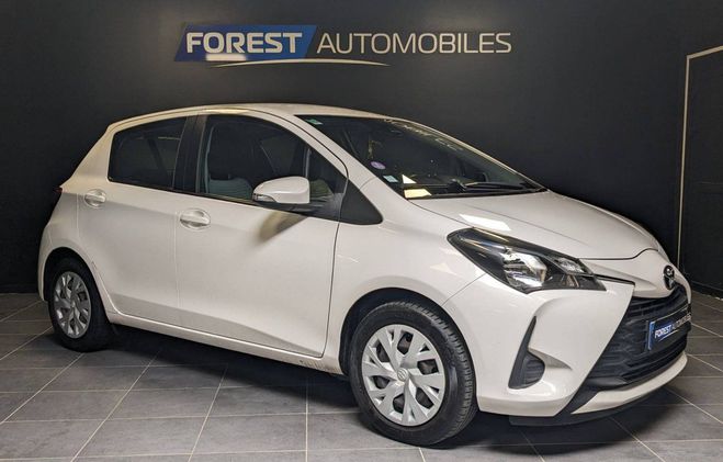 Toyota Yaris III 69 VVT-i France 5p / Garantie 12 Moi BLANC de 2018