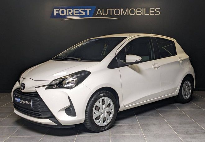 Toyota Yaris III 69 VVT-i France 5p / Garantie 12 Moi BLANC de 2018