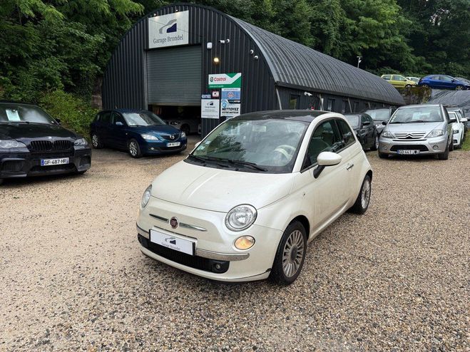 Fiat 500 1.2 MPi 69cv BVA Lounge 2e main Blanc de 2013