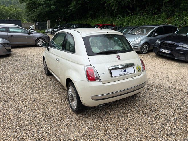 Fiat 500 1.2 MPi 69cv BVA Lounge 2e main Blanc de 2013