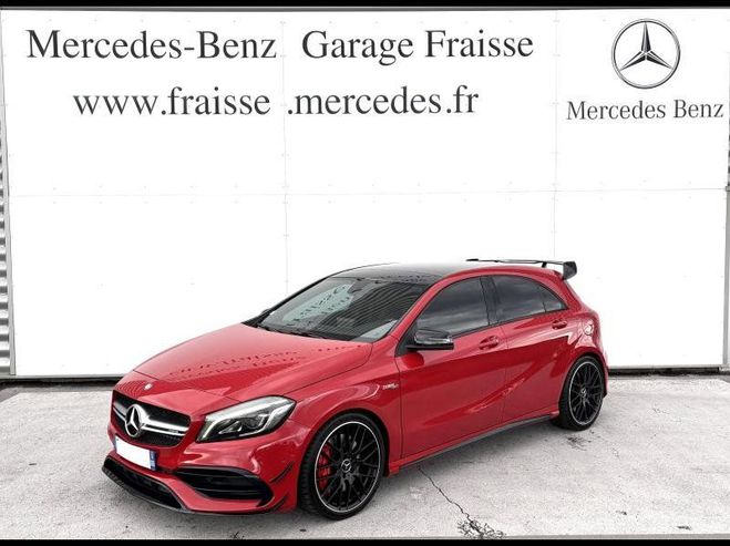 Mercedes Classe A 45 AMG 4Matic SPEEDSHIFT-DCT Rouge Jupiter de 2016