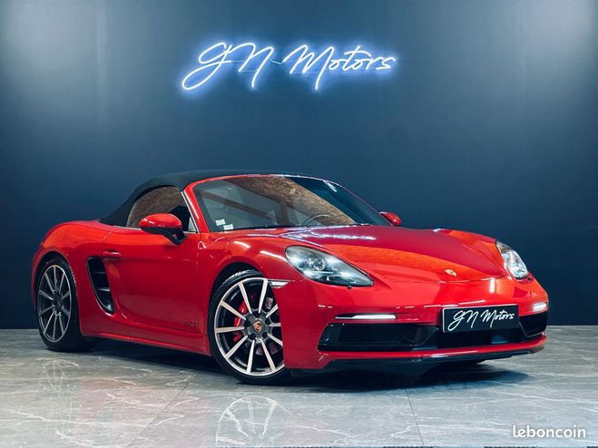 Porsche 718 boxster gts pdk parfait etat esthetique  Rouge de 2018
