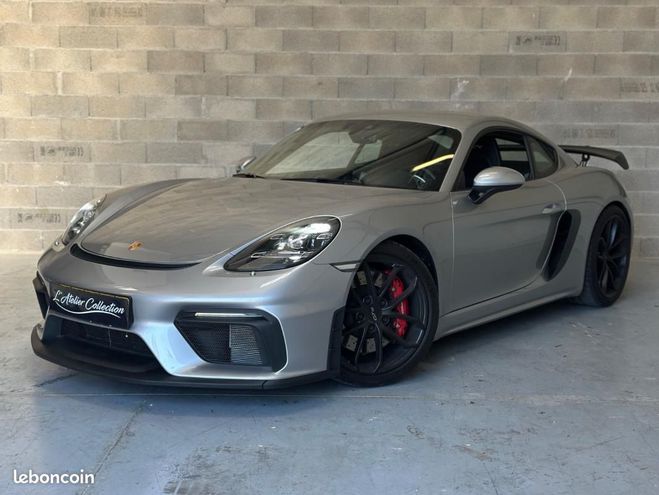 Porsche 718 Cayman GT4 PDK 2eme main GARANTIE APPROV Argent de 2022