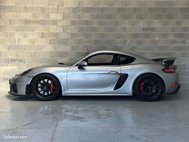 Porsche 718 Cayman GT4 PDK 2eme main GARANTIE APPROV Argent de 2022