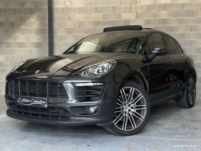 Porsche Macan S Diesel PDK 3.0 V6 258 -TO OUVRANT JANT Gris de 2016