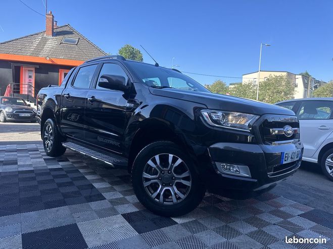 Ford Ranger 3.2 TDCI 200CH DOUBLE CABINE LIMITED BVA Noir de 2017